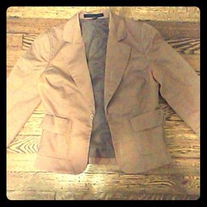 Tan Brown  Blazer